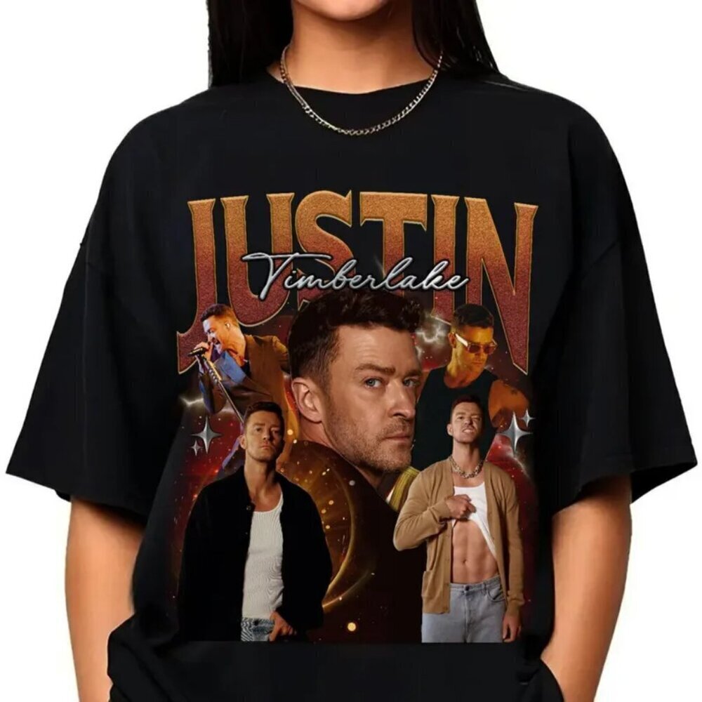 Limited Justin Timberlake  Tshirt Justin Timberlake 90S Tshirt